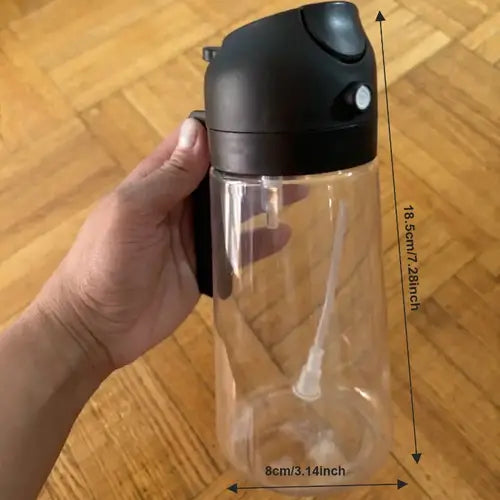 Dispensador y Pulverizador de Aceite 2-en-1 para Cocina y BBQ