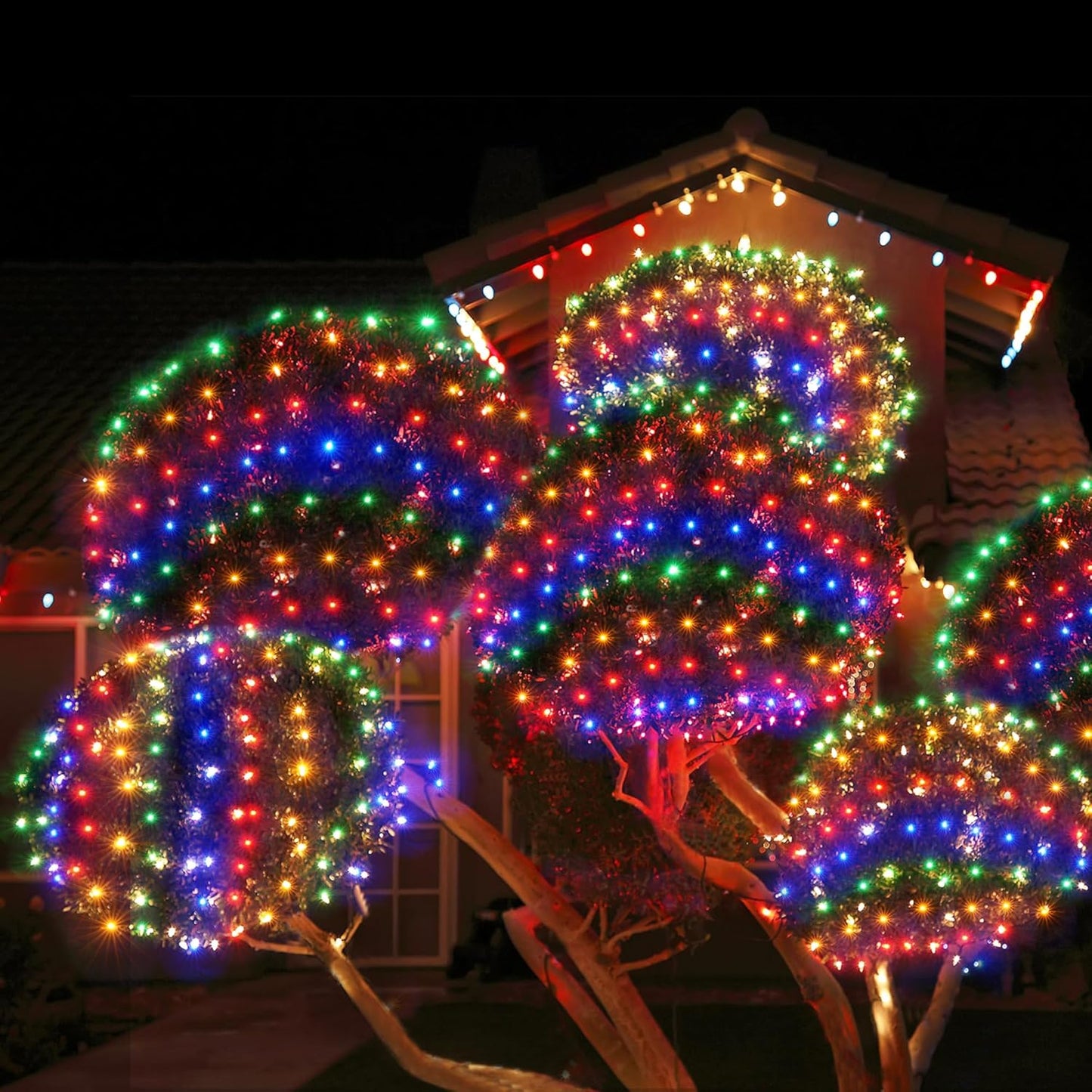 🎄 Luz Navideña Solar 33M – Multicolor con Control Remoto