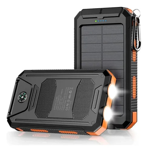 Power Bank con Panel Solar de 20.000mAh
