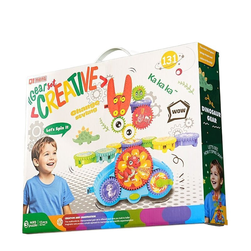 Gear Master - Set Educativo de Engranajes Eléctricos Juego STEM Interactivo