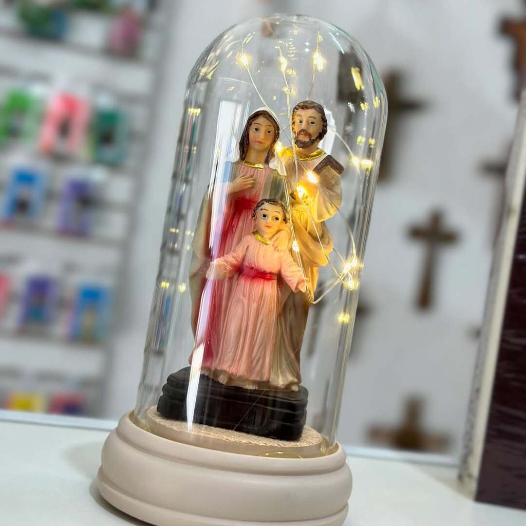 Cúpula con Luz LED con Personajes Sagrados