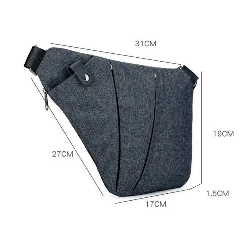 Morral personal cruzada antirrobo
