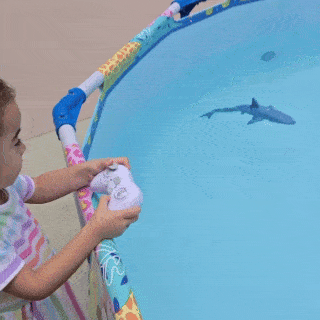 🦈 Tiburón Acuático Juguete a Control Remoto