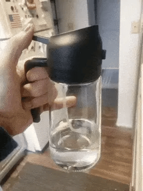 Dispensador y Pulverizador de Aceite 2-en-1 para Cocina y BBQ