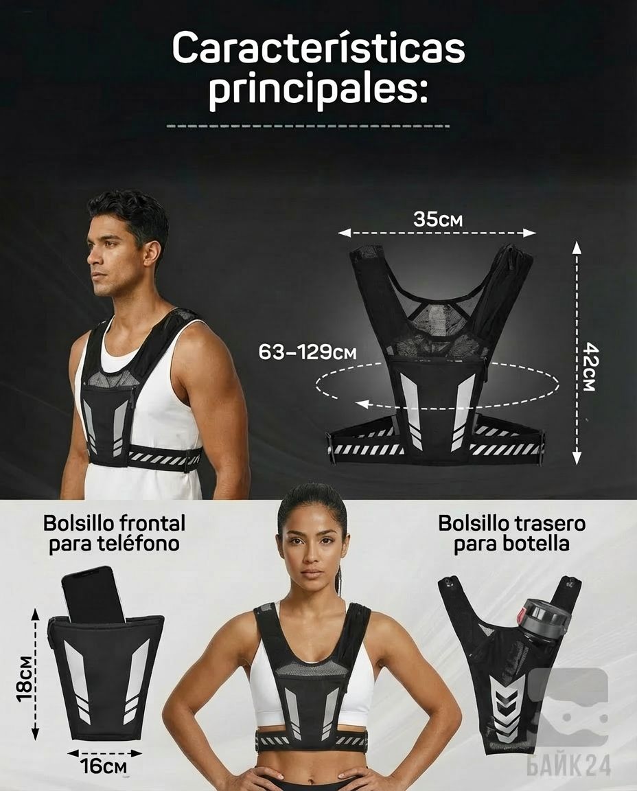 TitanVest 360™ Chaleco de Entrenamiento Ultra-Liviano con bolsillos secretos