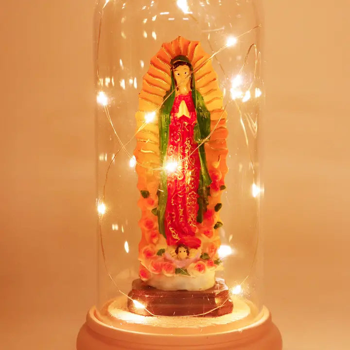 Cúpula con Luz LED con Personajes Sagrados