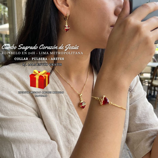 Regalo Especial Collar Sagrado Corazón de Jesús ♥️