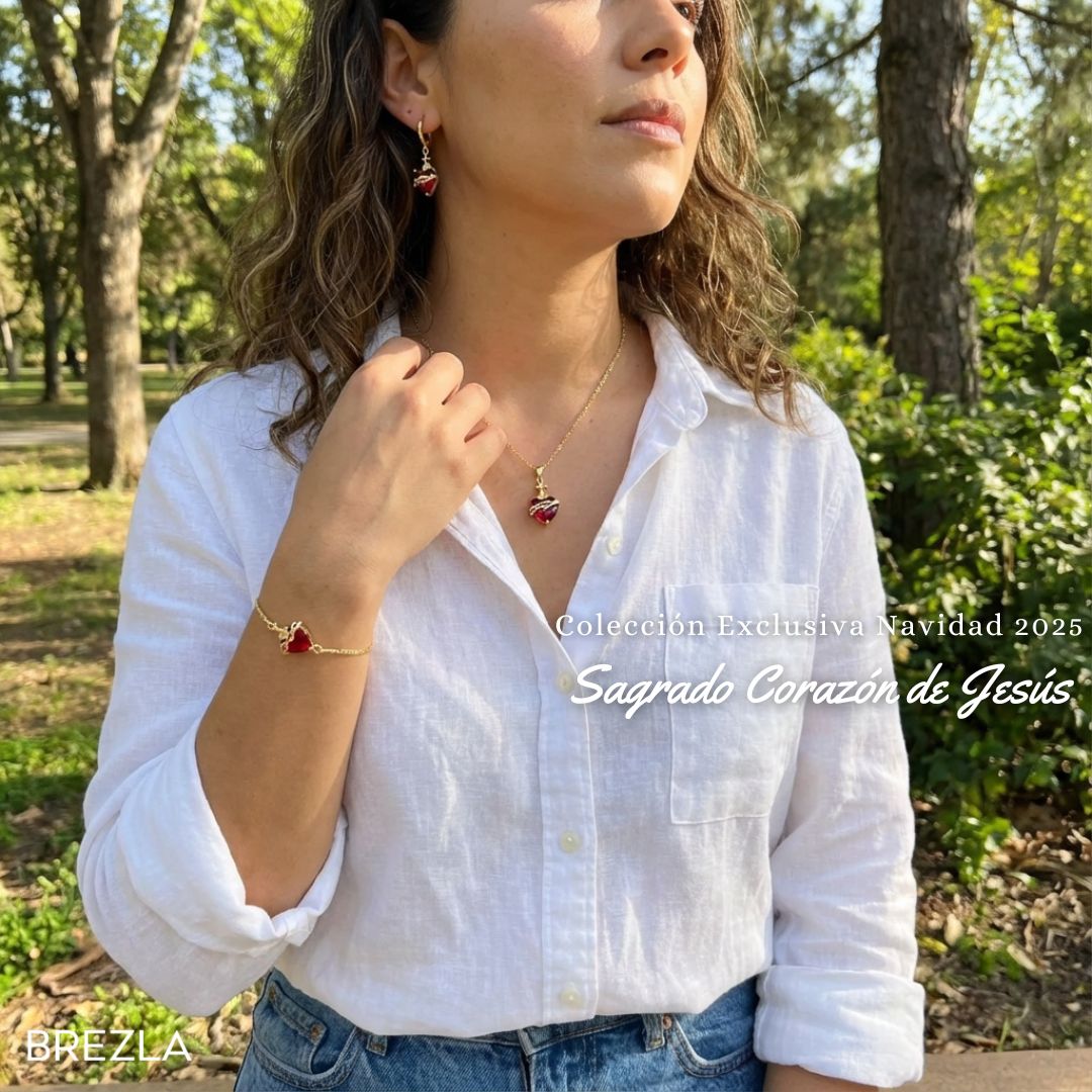 Regalo Especial Collar Sagrado Corazón de Jesús ♥️