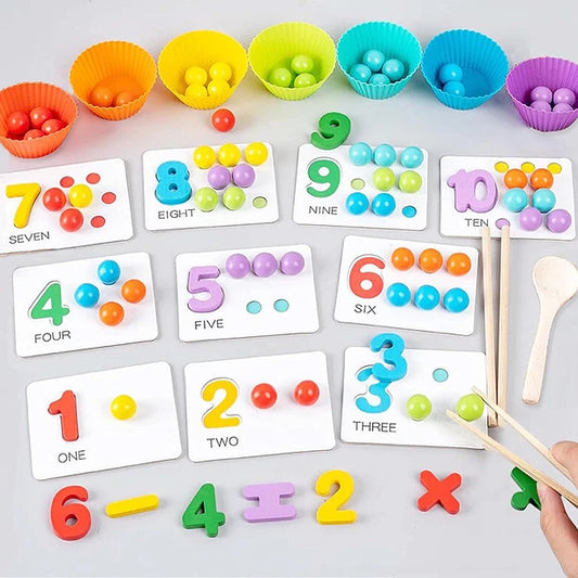 Juego Montessori de Operaciones Cognitivas y Aritméticas 💯