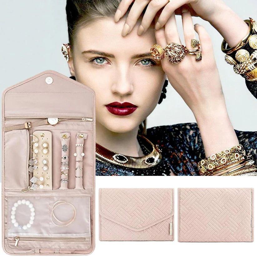 Estuche Organizador de Joyas para Viajes