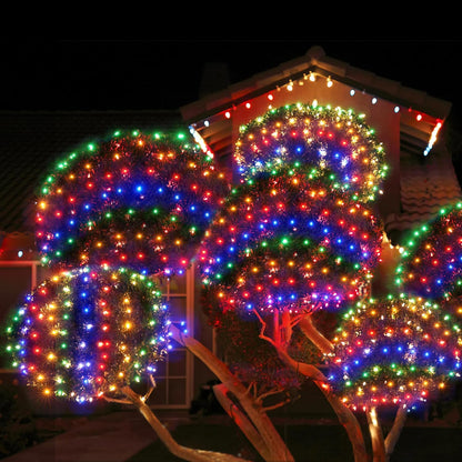 🎄 Luz Navideña Solar 33M – Multicolor con Control Remoto