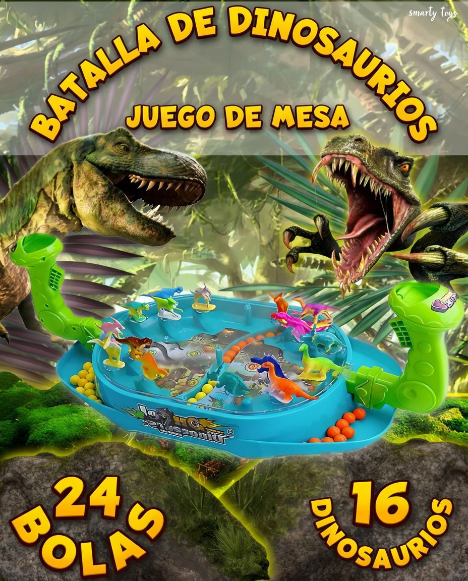 Duelo de Dinosaurios - Carga, apunta y derriba dinosaurios 🦖 (para 2 jugadores)
