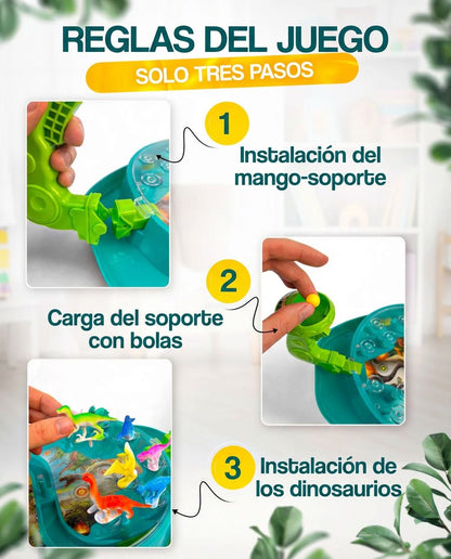 Duelo de Dinosaurios - Carga, apunta y derriba dinosaurios 🦖 (para 2 jugadores)