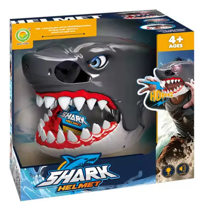 Máscara Tiburón 3D con Sonido y Luces - SharkHelmet™