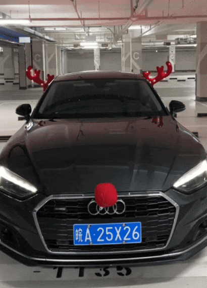 Disfraz Modelo Reno Con luces para Automóvil 🦌
