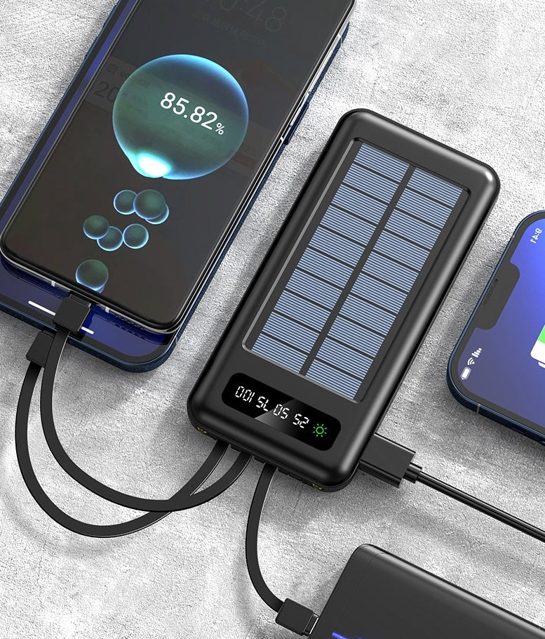 Power Bank con Panel Solar - SolarBank™