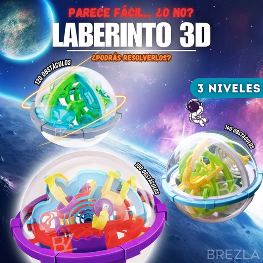 Laberinto 3D - MazeBall - Pack 2unidades