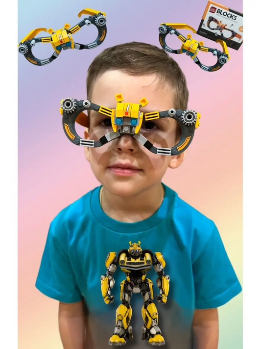 Lentes armables modelo Bumblebee para niño