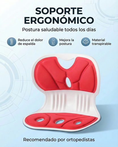 Respaldar de Asiento ergonómico para corregir la postura y mejorar la salud lumbar