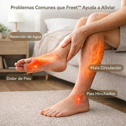 Masajeador de Pies Freet™: electro-estimulación con batería recargable y control remoto