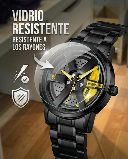 Reloj con Rin Giratorio Estilo Deportivo y Elegante SpinRacing™